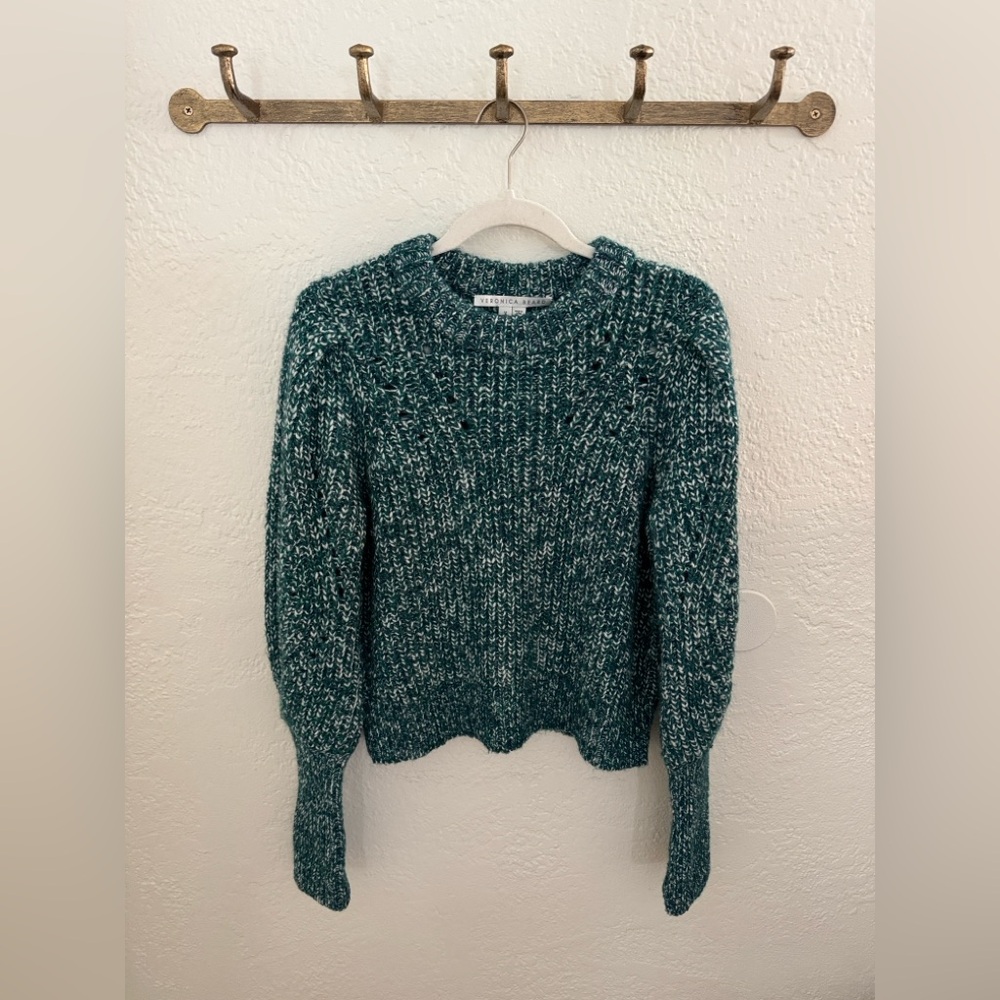 Veronica Beard - Roopa Puff-Sleeved Sweater - Picture 9 of 15